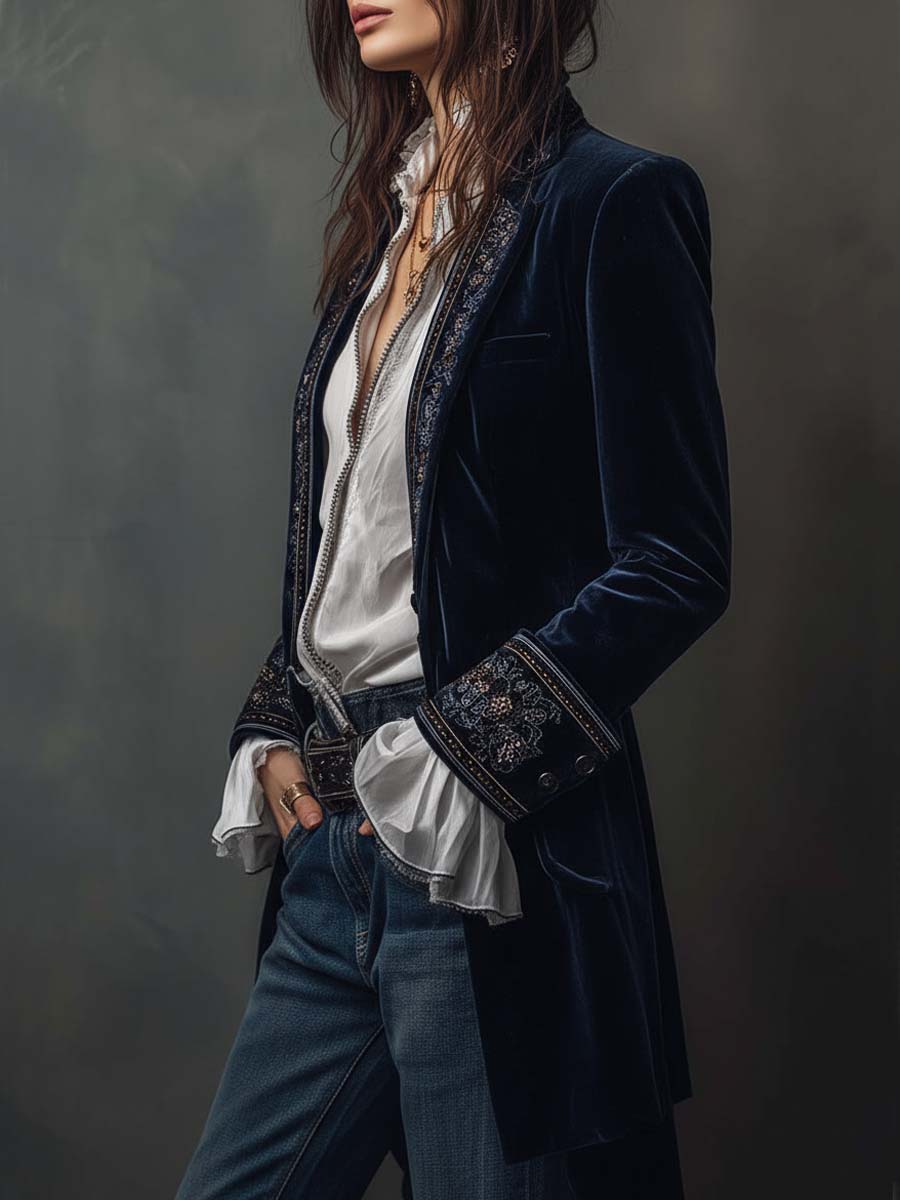 Erin | Long Vintage Jacket