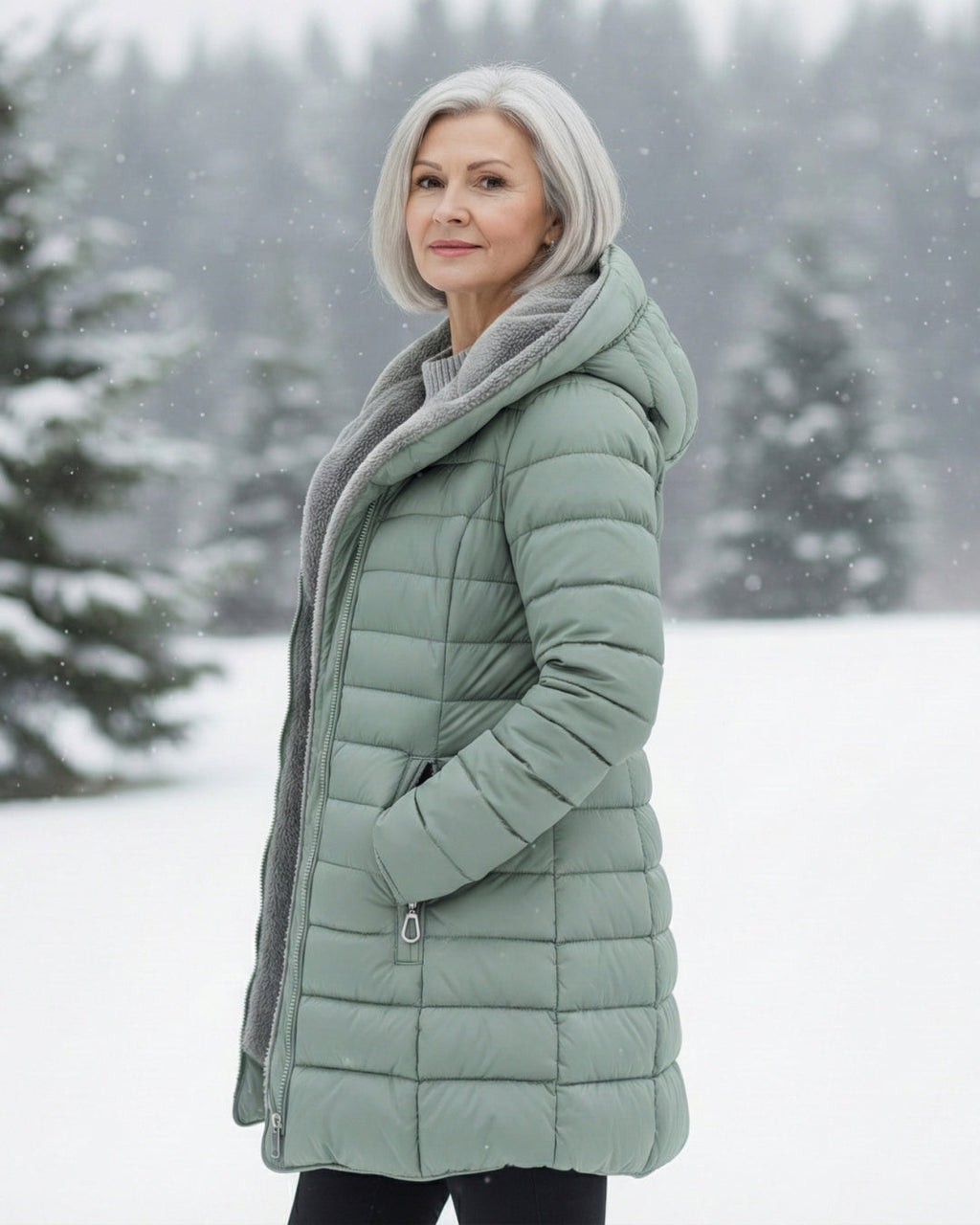 Asa | Fleece-Lined Puffer Jacket