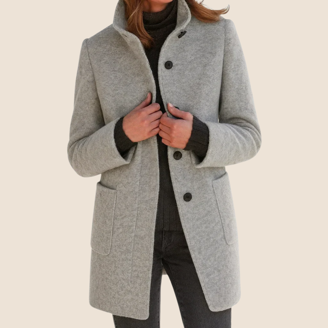 Ethel | Midi-Cut Wool Coat