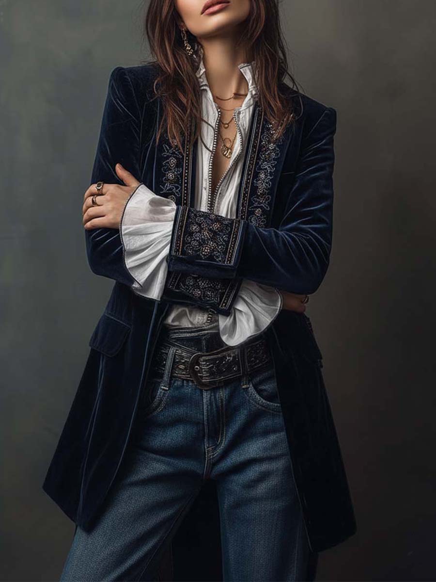 Erin | Long Vintage Jacket