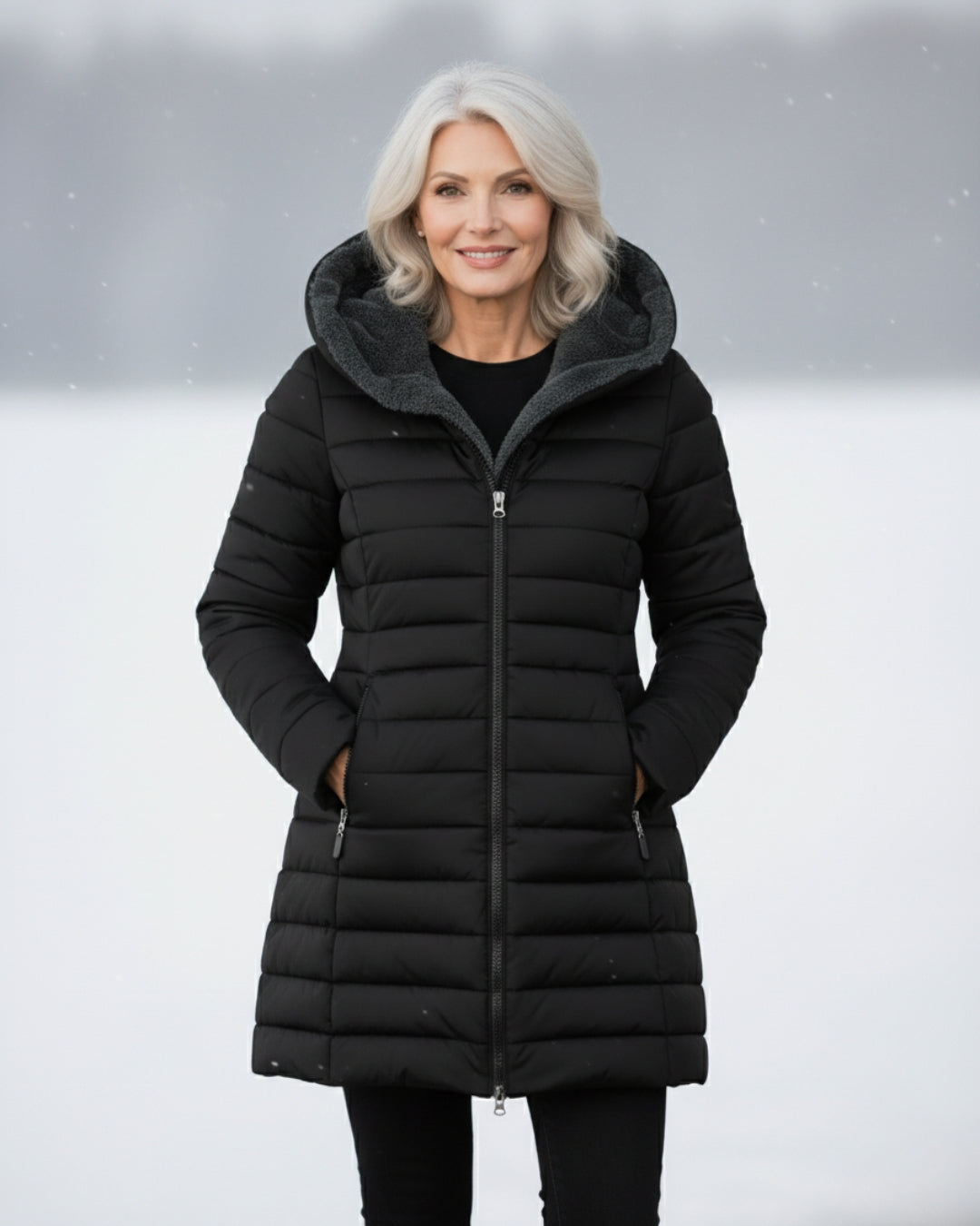 Asa | Fleece-Lined Puffer Jacket