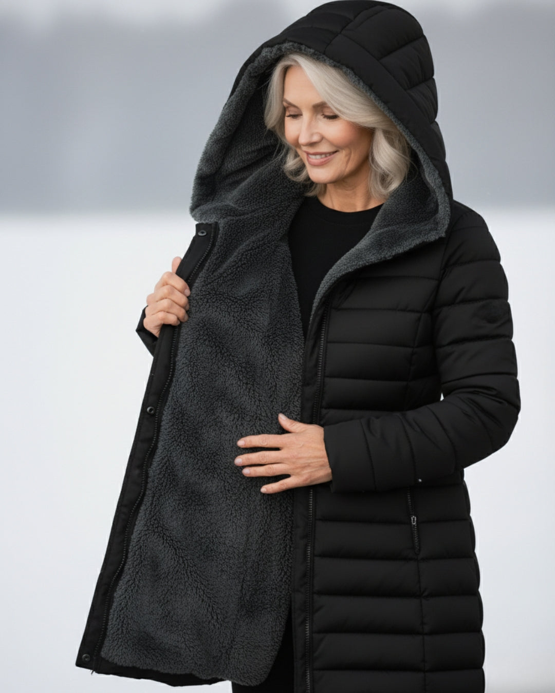 Asa | Fleece-Lined Puffer Jacket