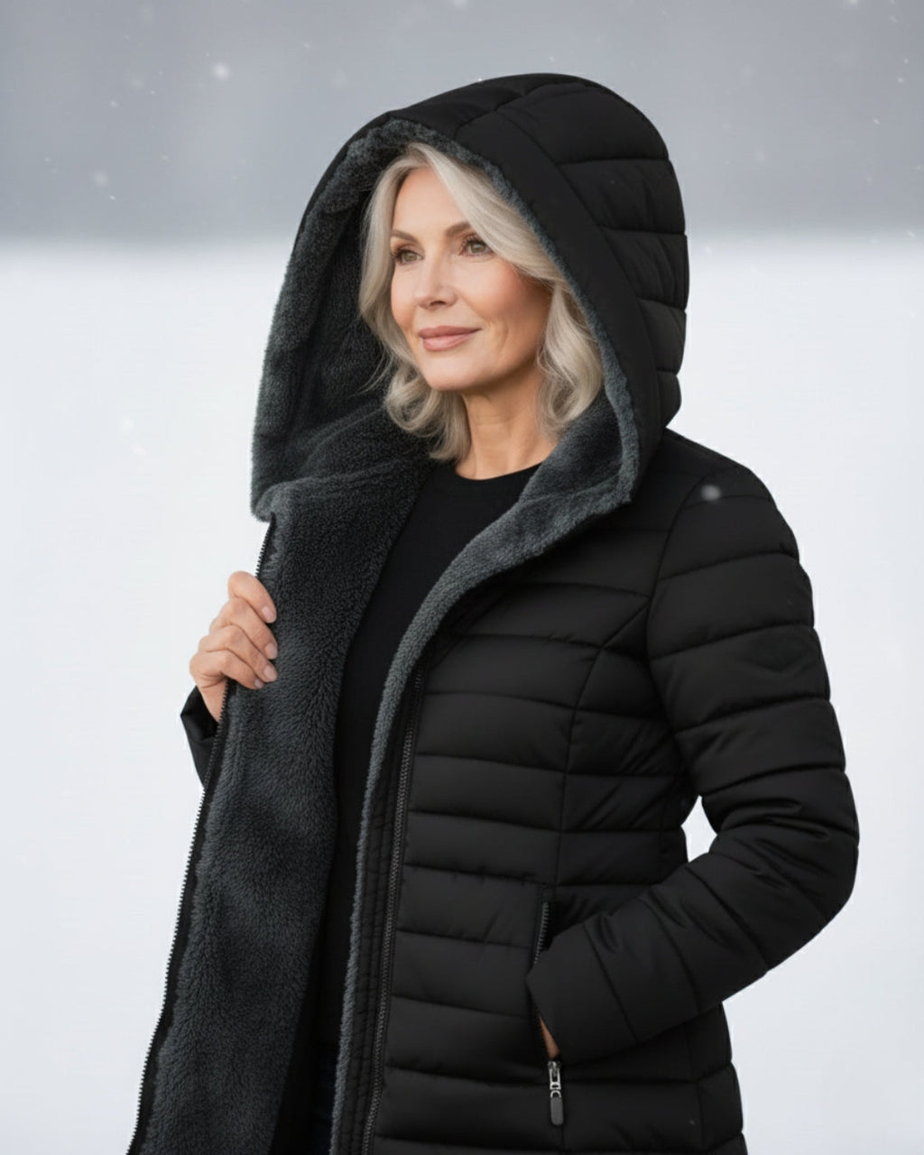 Asa | Fleece-Lined Puffer Jacket