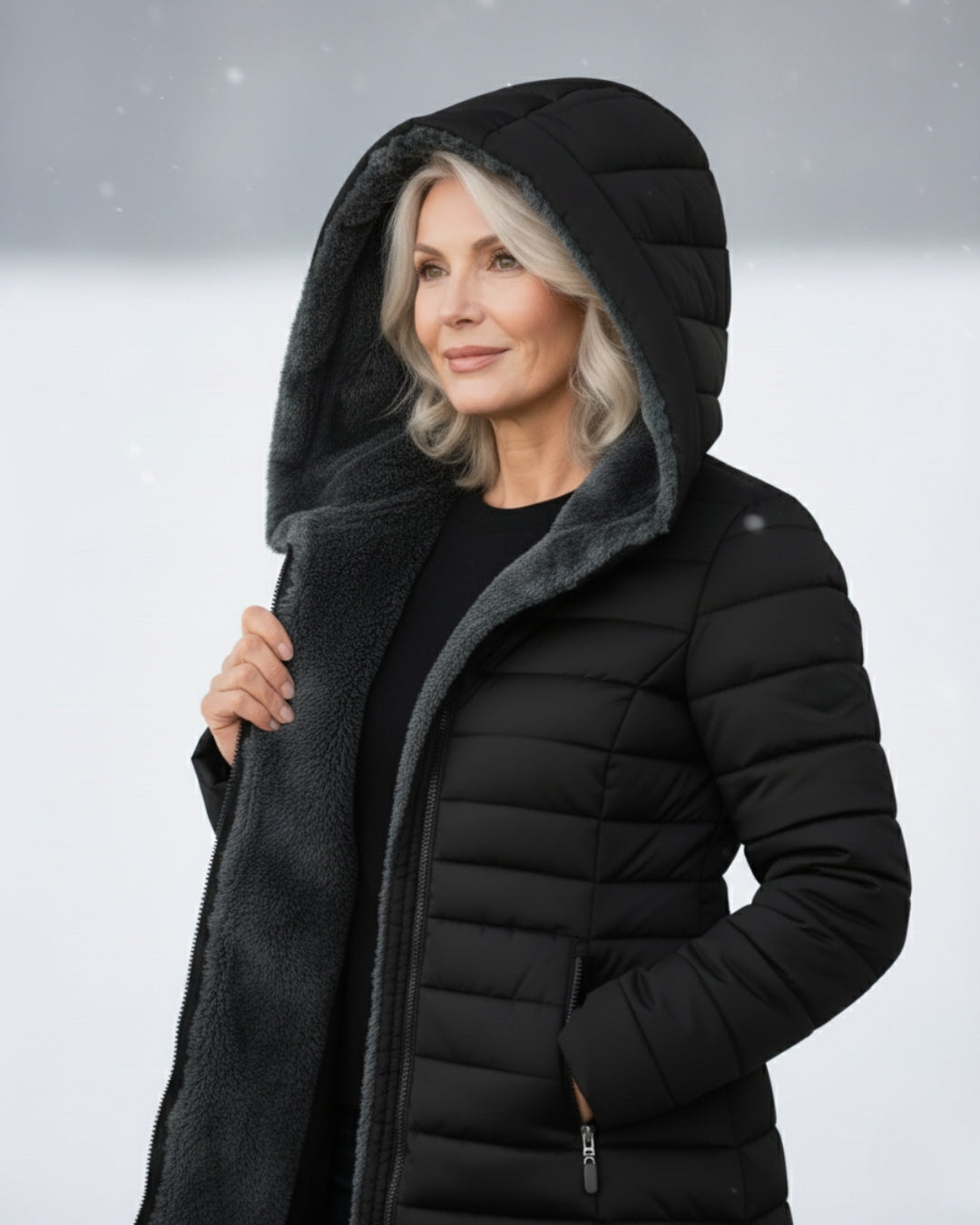 Asa | Fleece-Lined Puffer Jacket