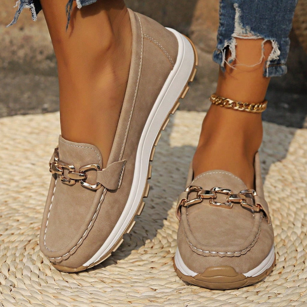 Chloe | Orthopedic Flat Buckle Loafers