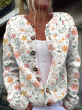 Greta | Vintage Floral Cardigan Sweater
