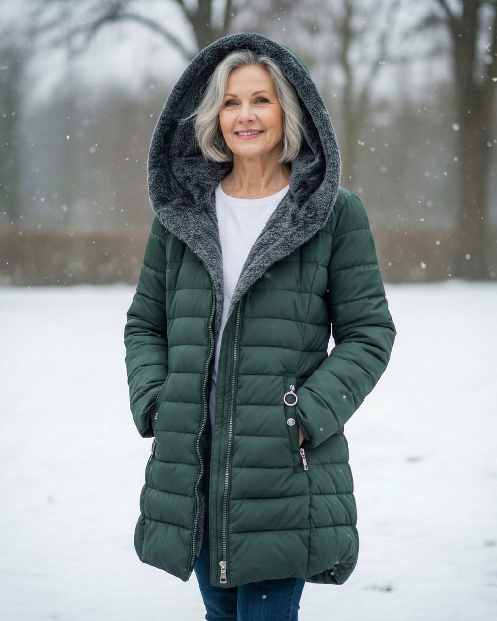 Asa | Fleece-Lined Puffer Jacket