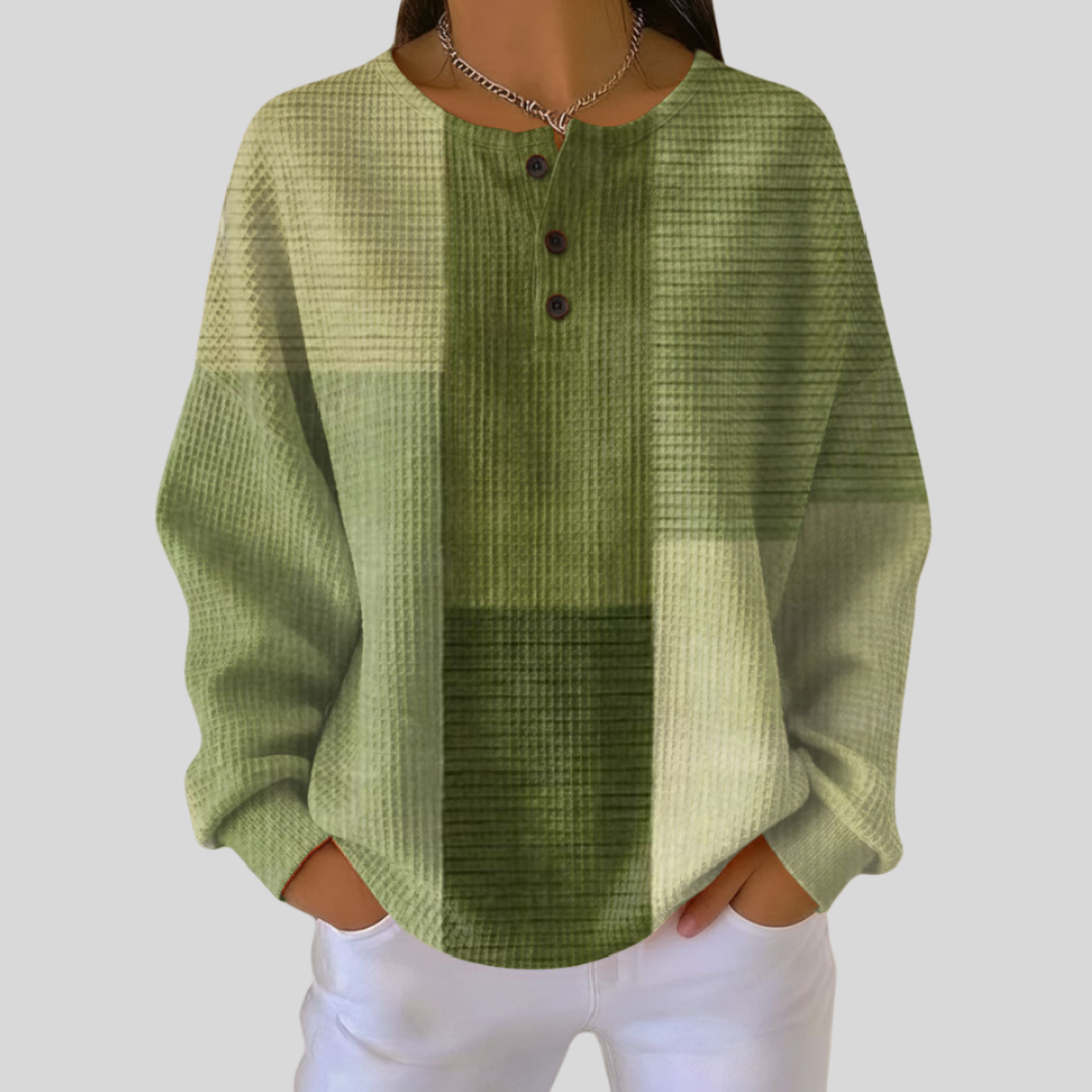Shelby | Henley Sweatshirt
