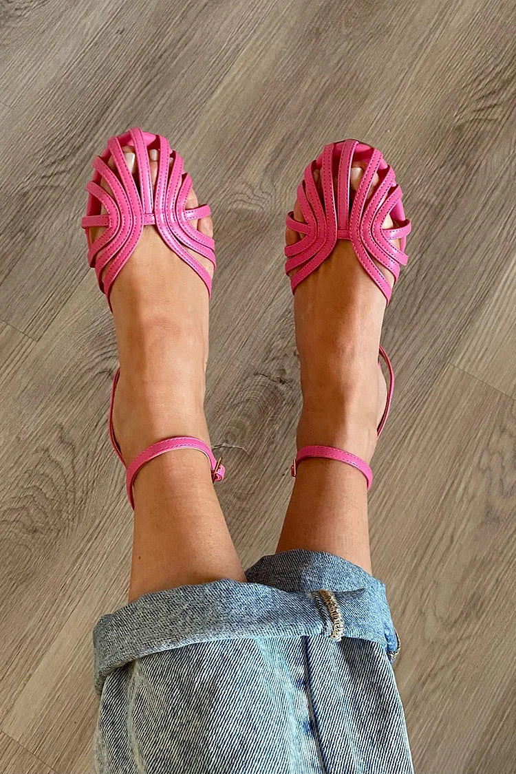 Shane | Sandals with Straps and Round Toes