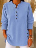 Nieves | Henley Tunic with Buttons