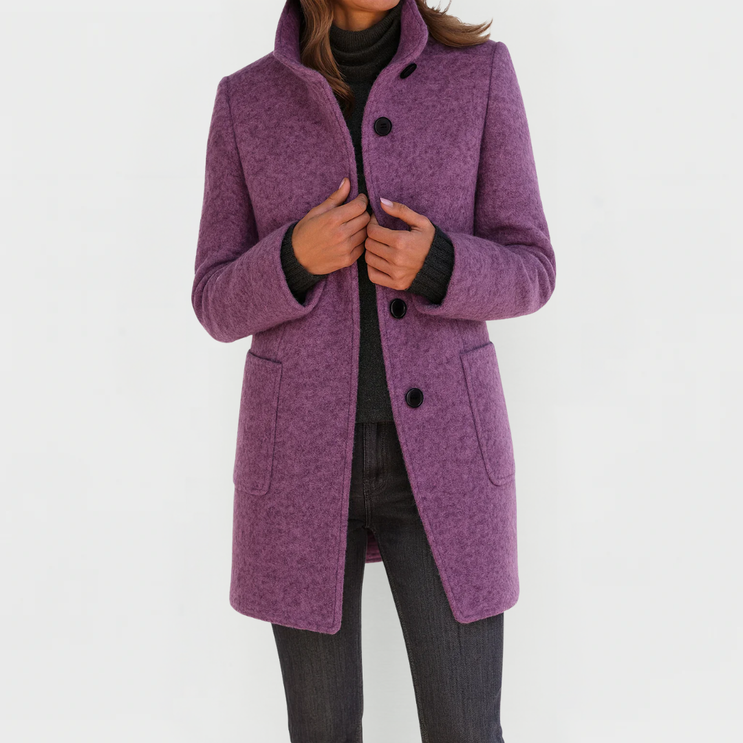 Ethel | Midi-Cut Wool Coat