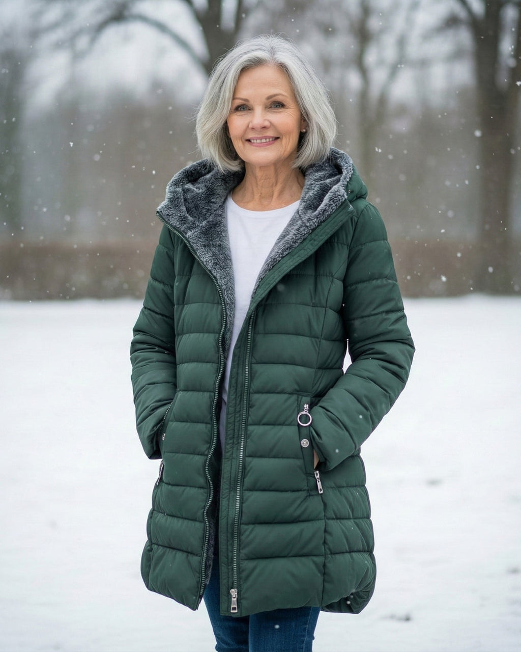Asa | Fleece-Lined Puffer Jacket