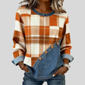 Faylen | Patchwork Pullover Top