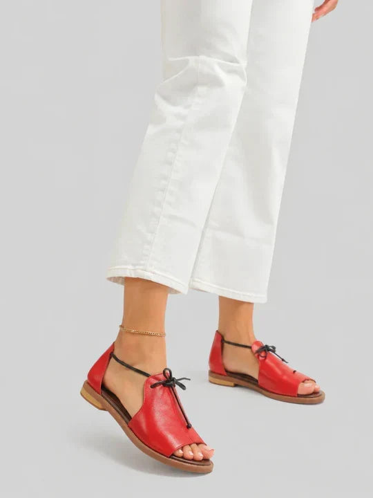 Liliane | STRAP-STYLE LEATHER SANDALS