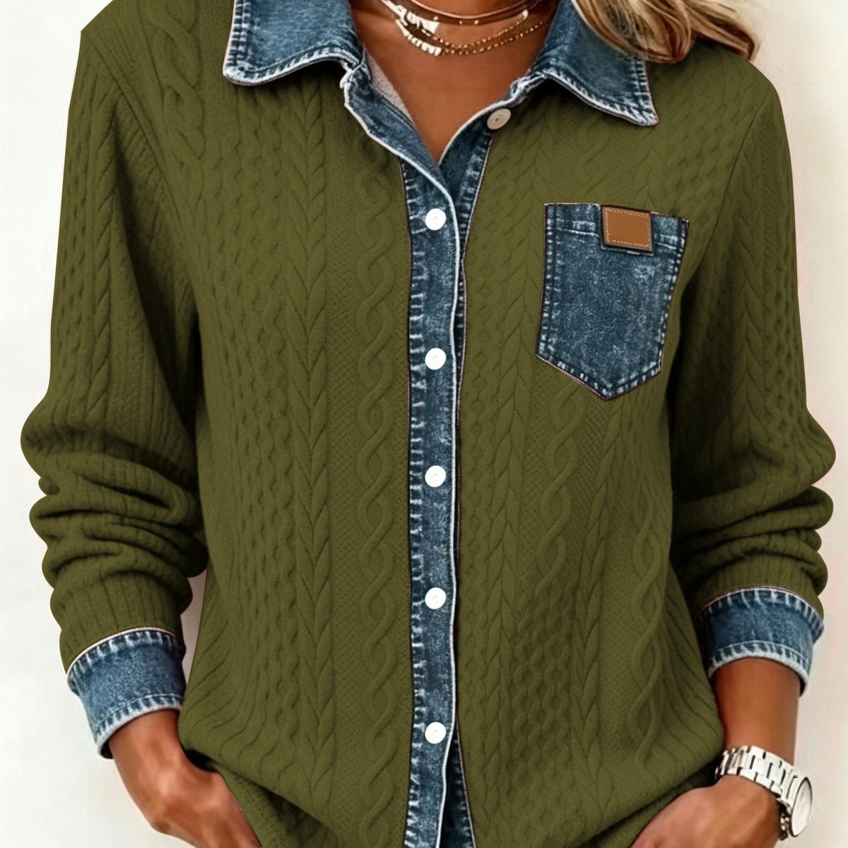 Roxy | Comfortable Denim Cardigan