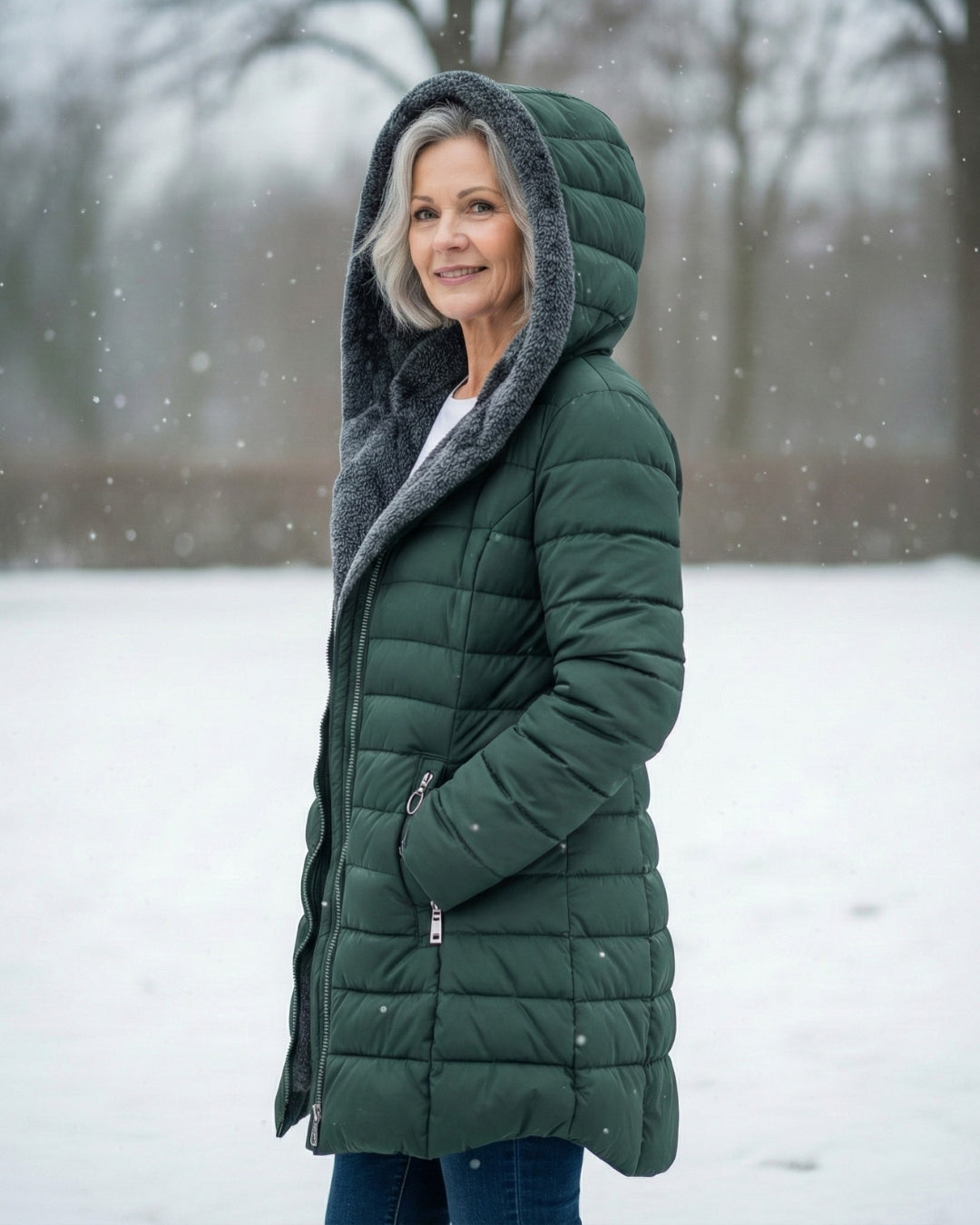 Asa | Fleece-Lined Puffer Jacket