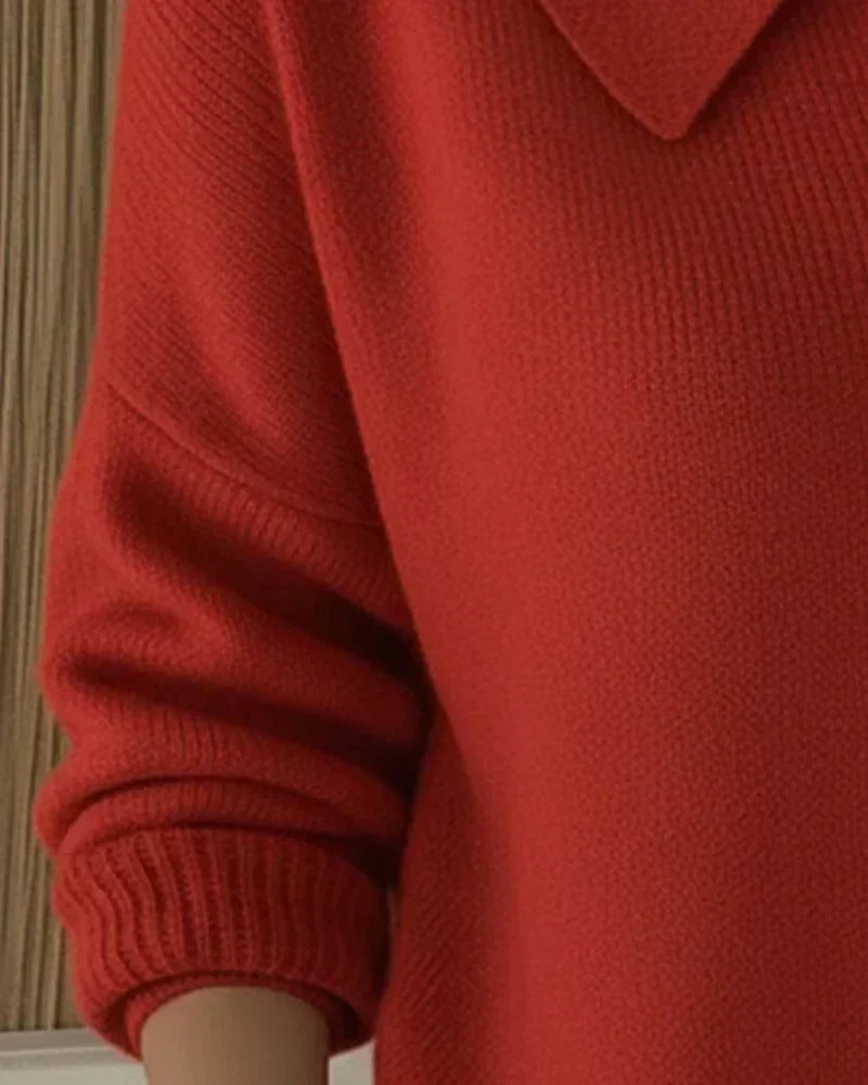 Vega | Knit Jacket with Shirt Collar