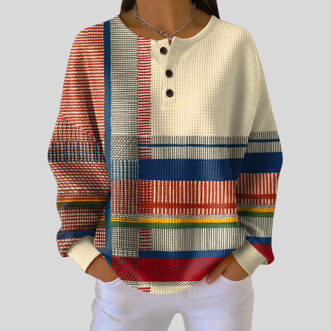 Tindra | Henley Sweatshirt