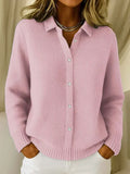 Carmela | Textured Knit Jacket with Buttons
