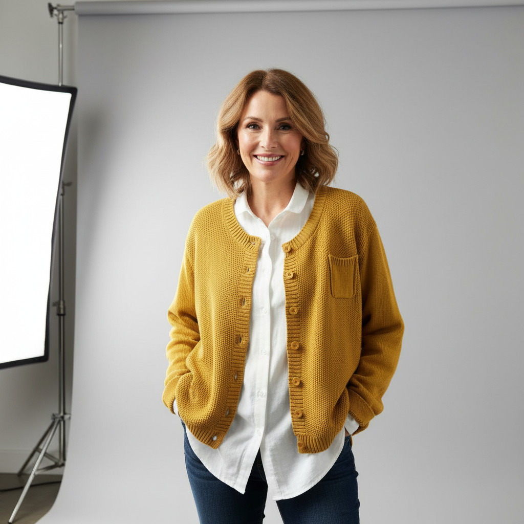 Berlinda | Cozy Knitted Cardigan