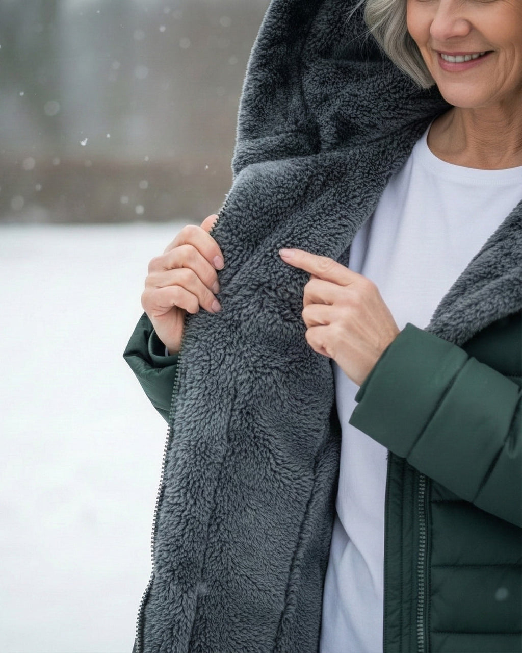 Asa | Fleece-Lined Puffer Jacket
