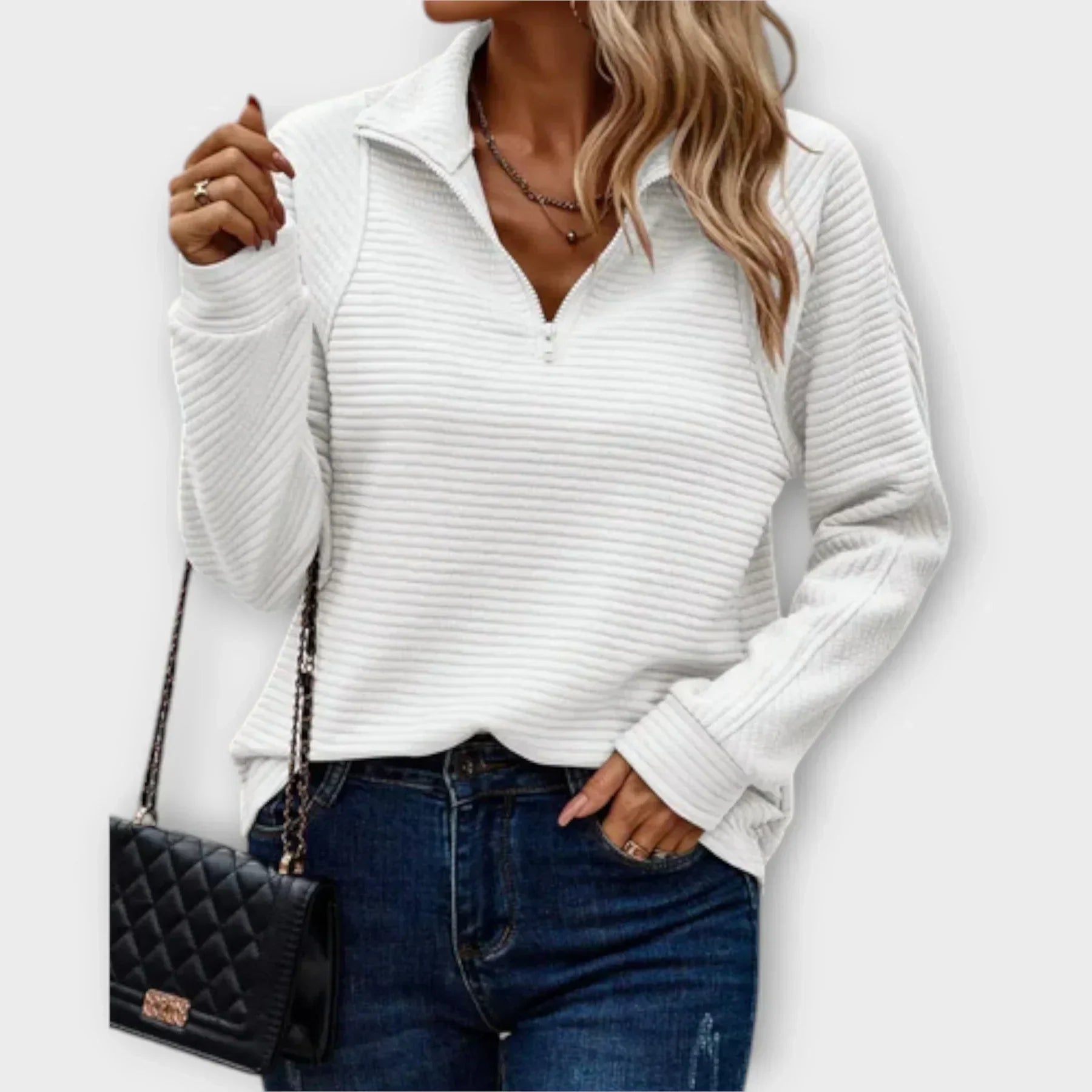Odelia | Half-Zip Sweater
