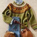 Jasmine | Classic Vintage Knit Sweater
