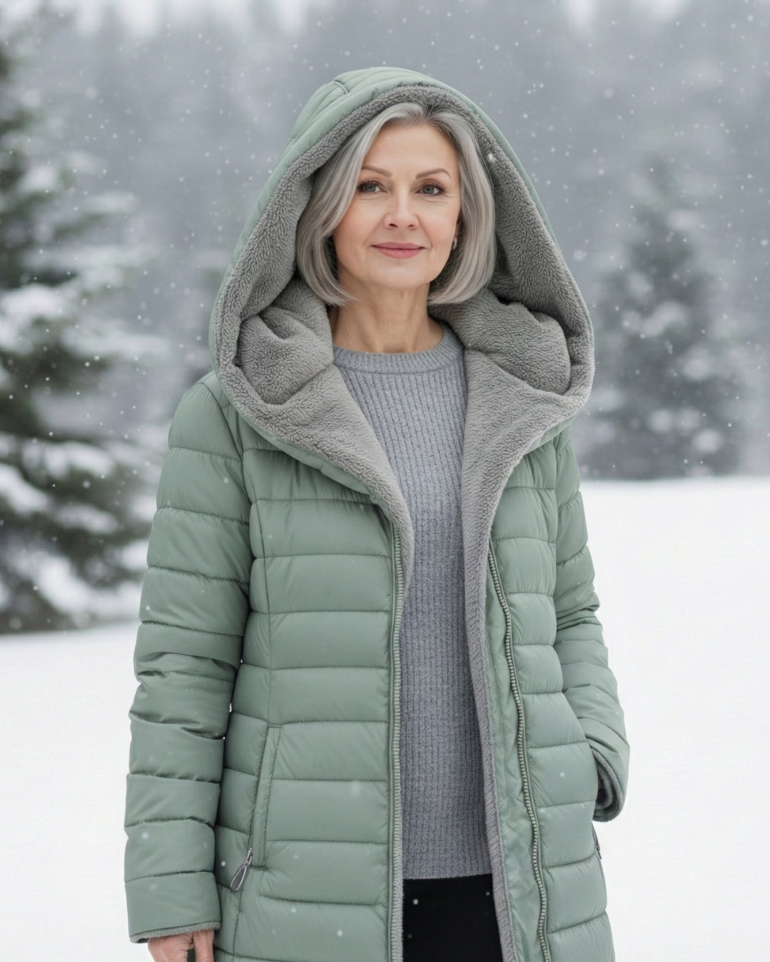 Asa | Fleece-Lined Puffer Jacket