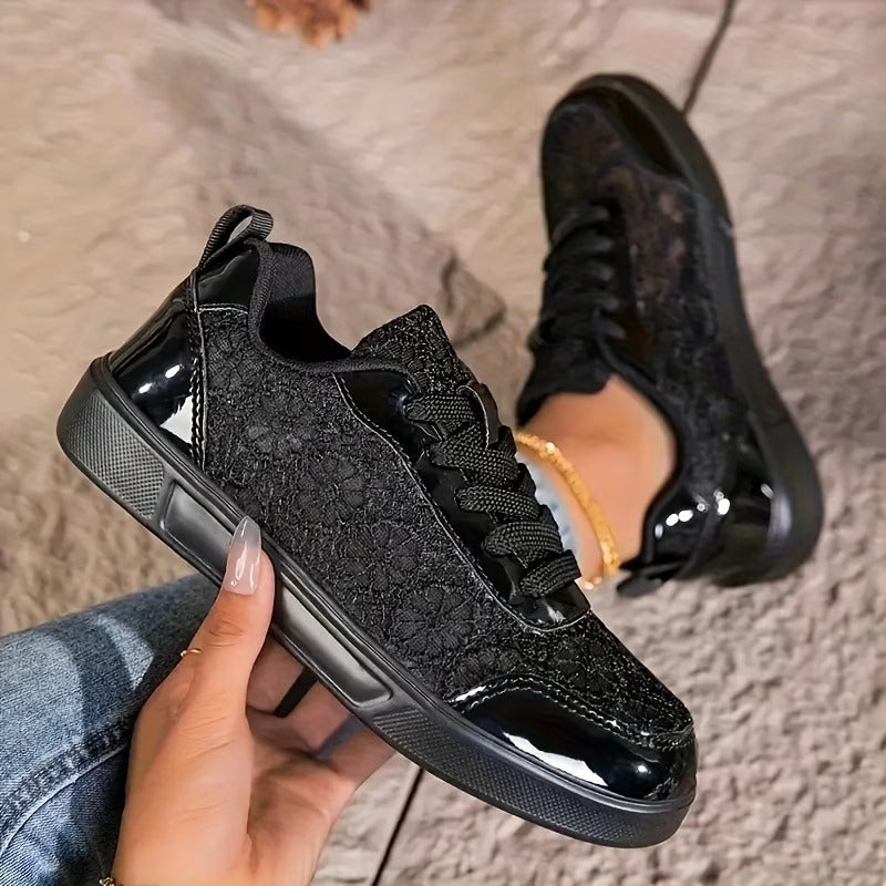 Lacey | Floral Lace Sneakers