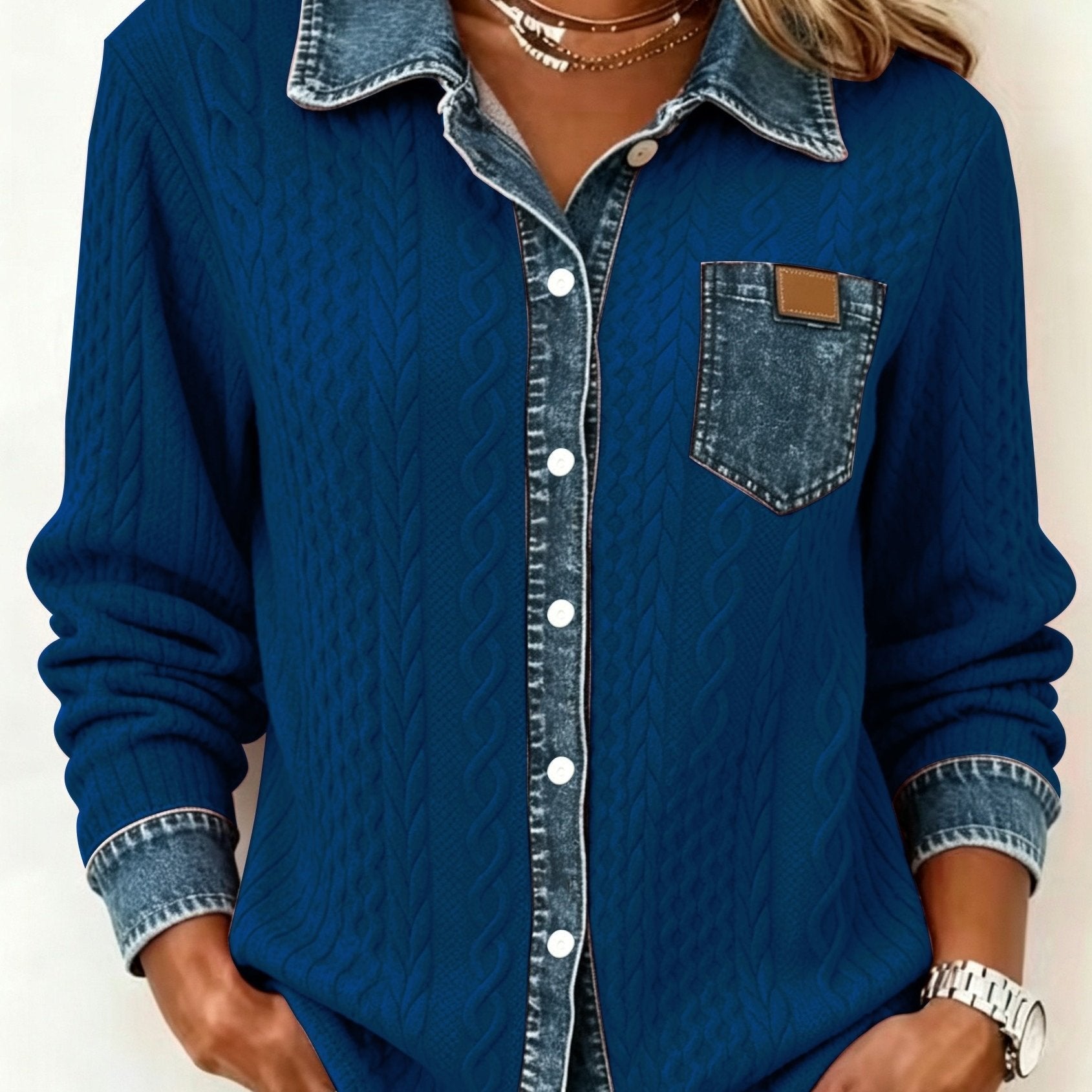 Roxy | Comfortable Denim Cardigan