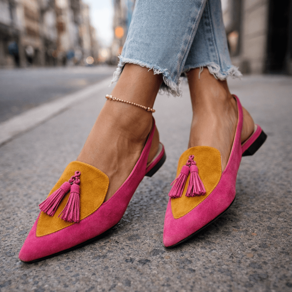 Emma | Sandals with straps and tassels