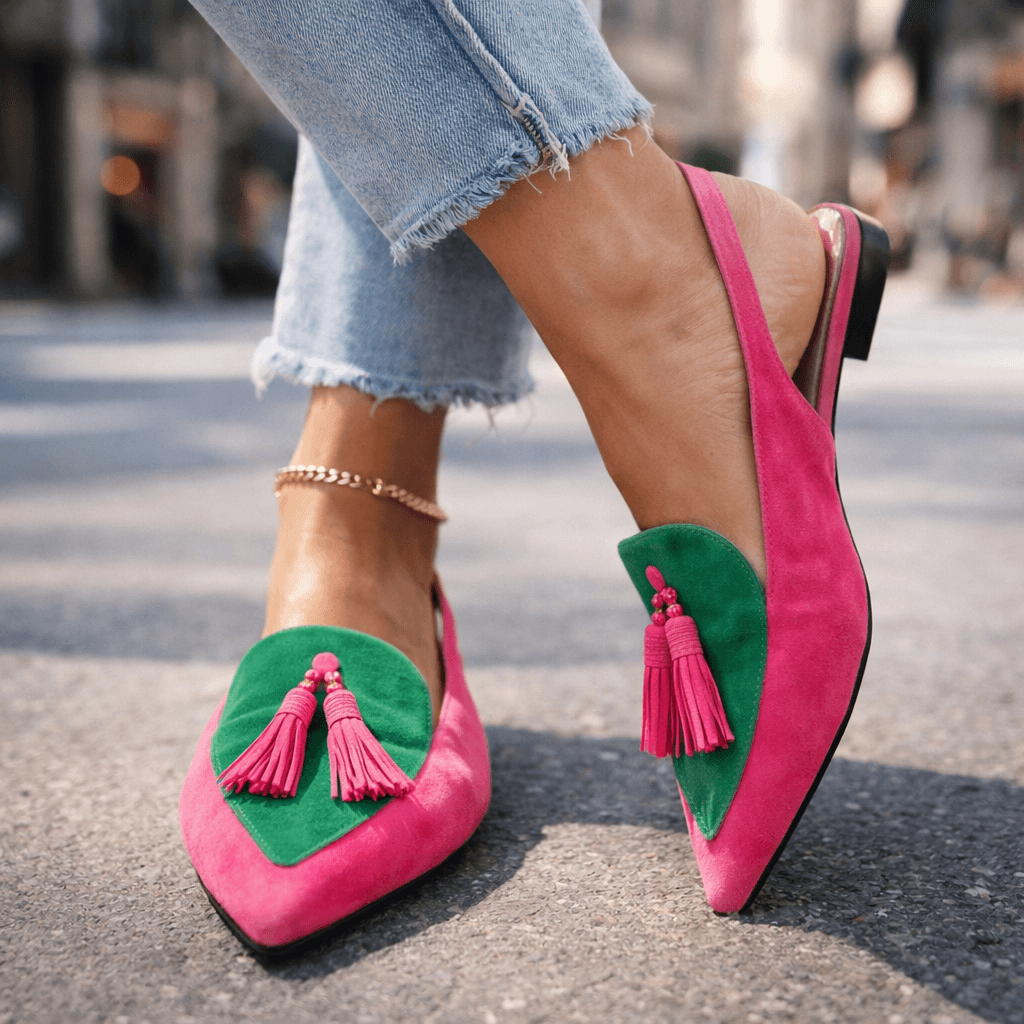Emma | Sandals with straps and tassels