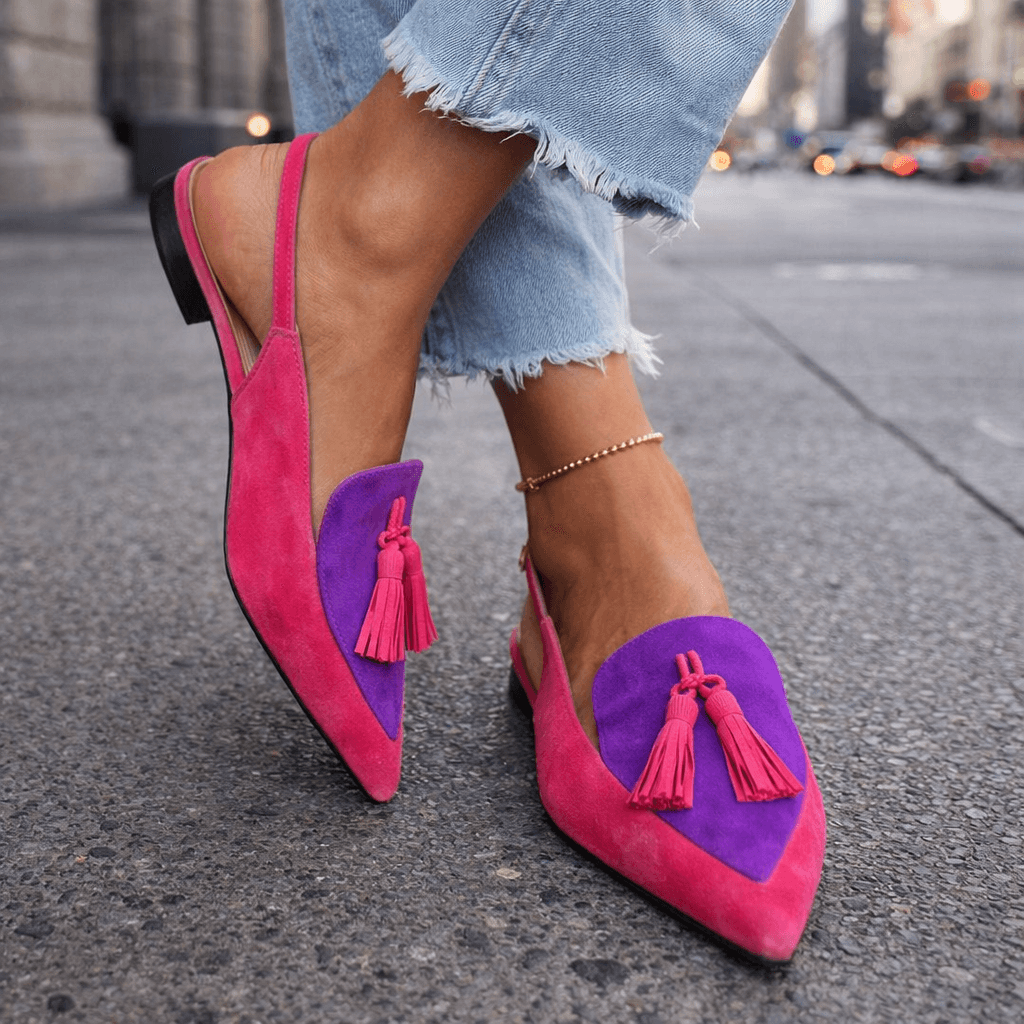Emma | Sandals with straps and tassels