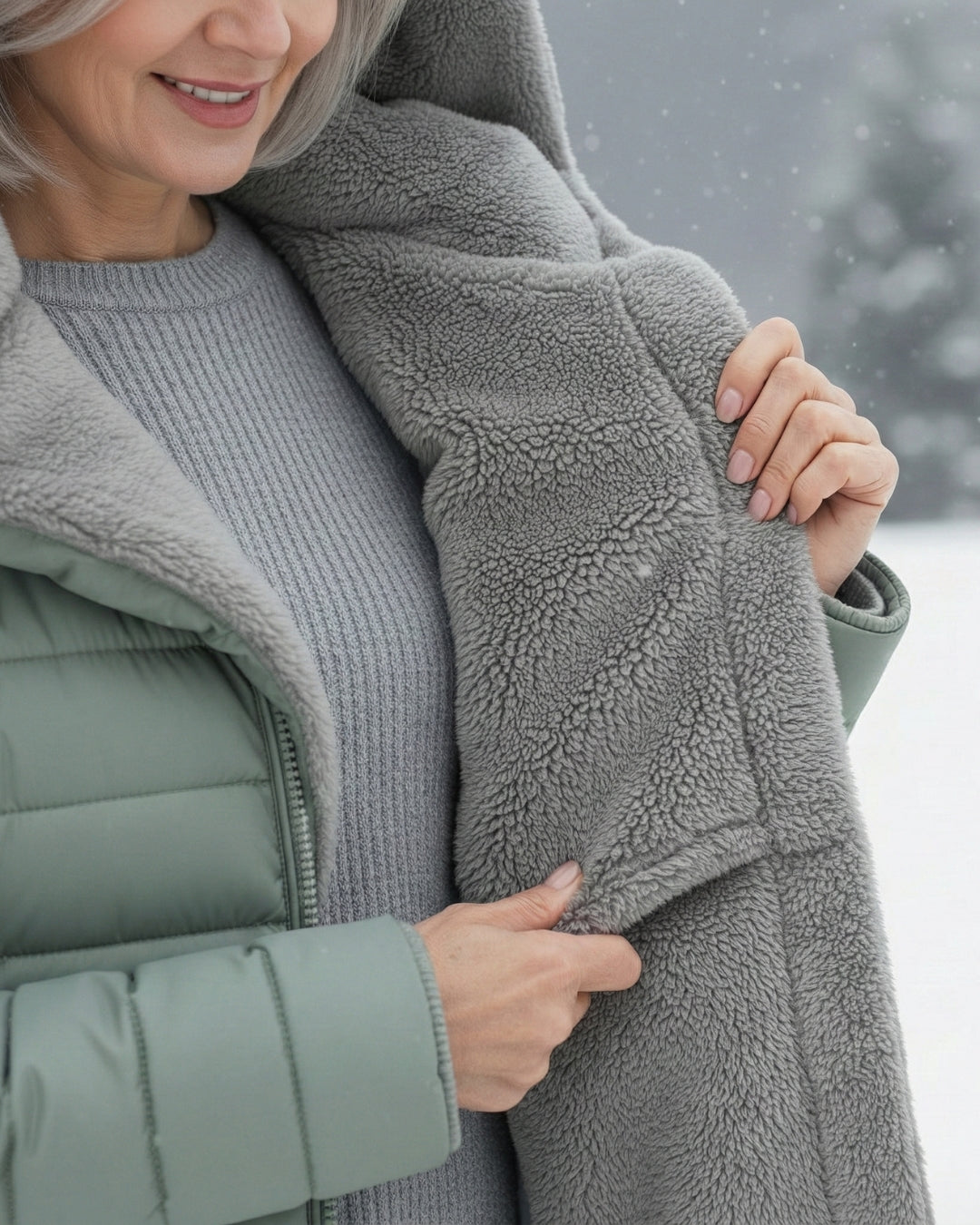 Asa | Fleece-Lined Puffer Jacket