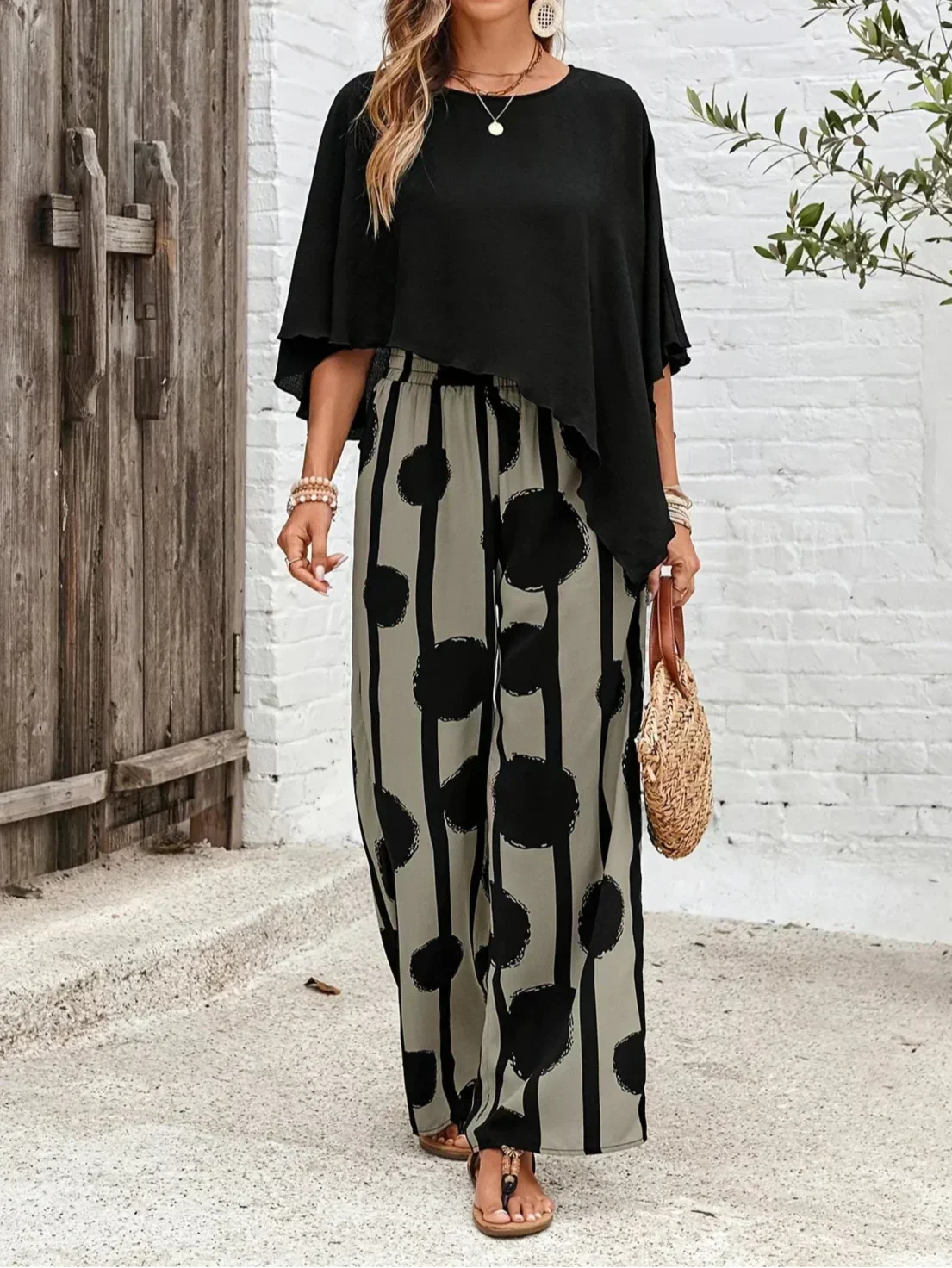 Kayla | Comfortable Elastic Waist Two-Piece Set