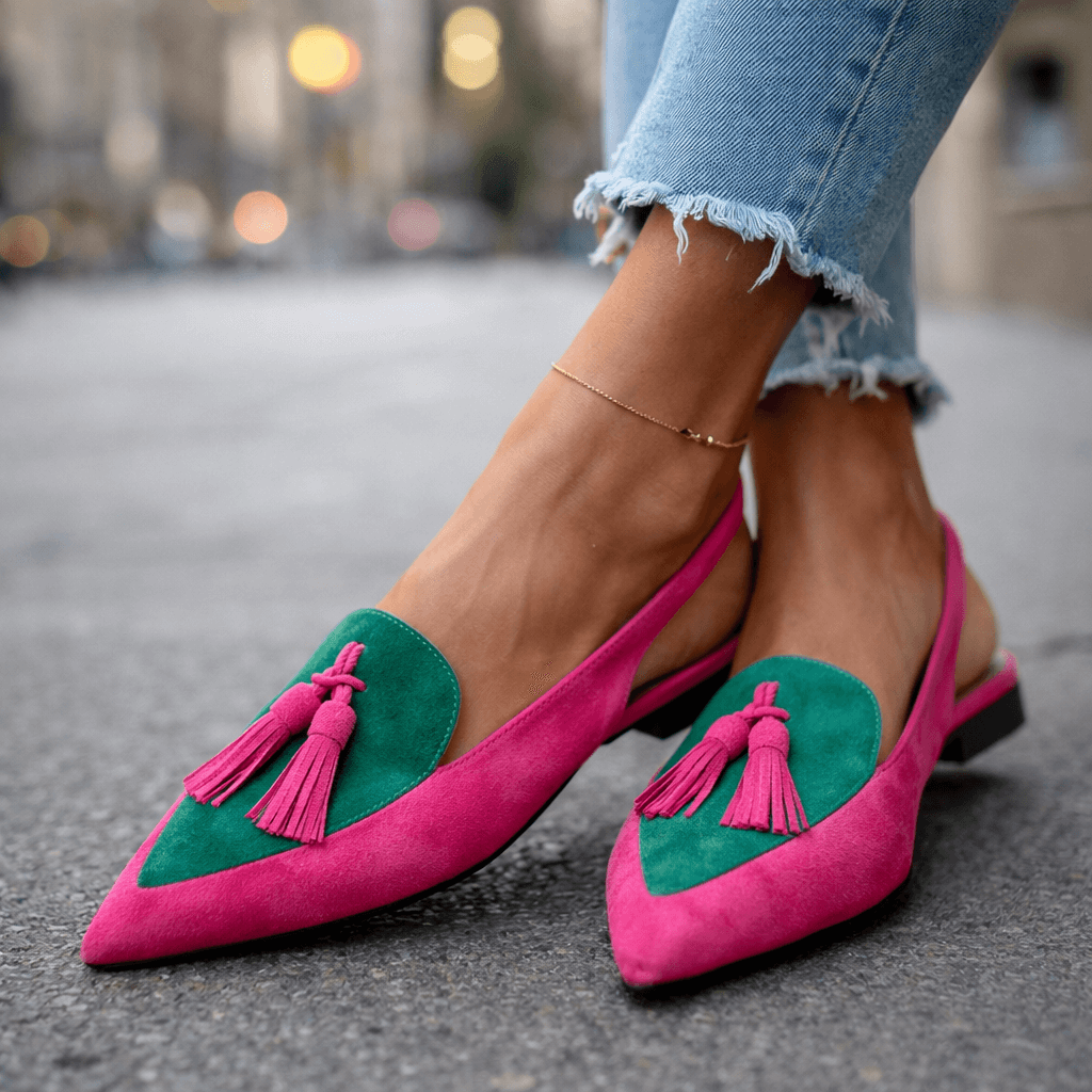 Emma | Sandals with straps and tassels