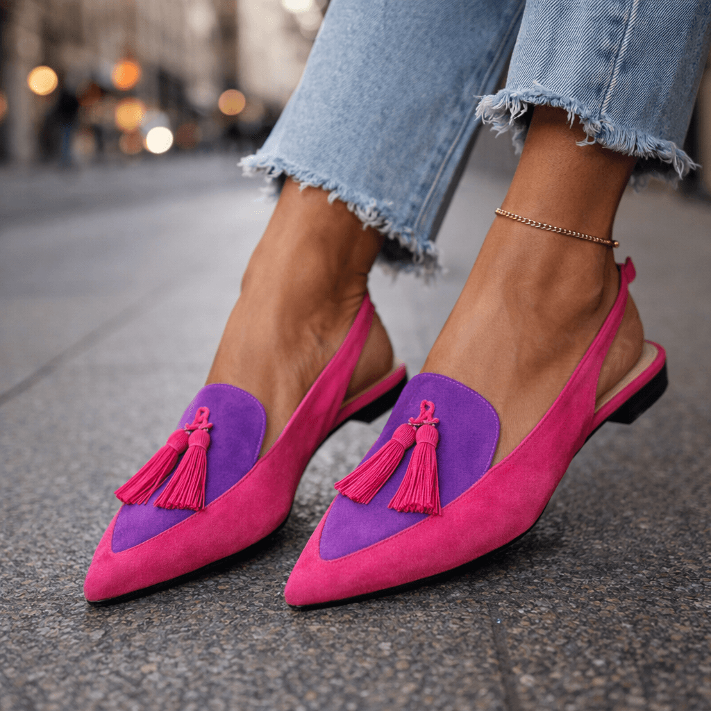 Emma | Sandals with straps and tassels