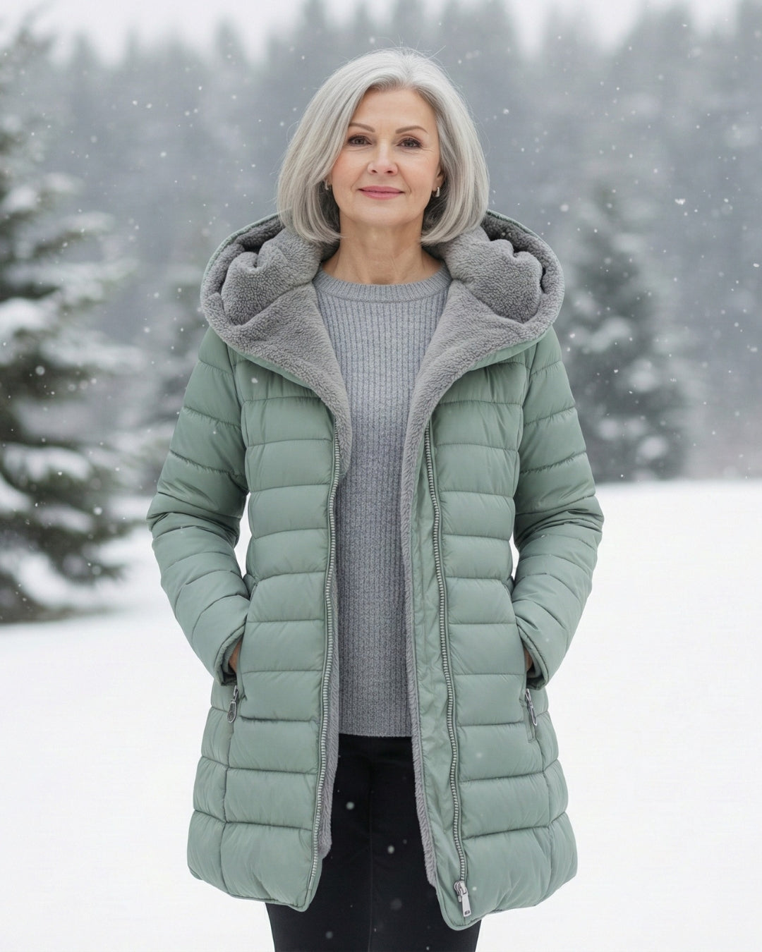 Asa | Fleece-Lined Puffer Jacket