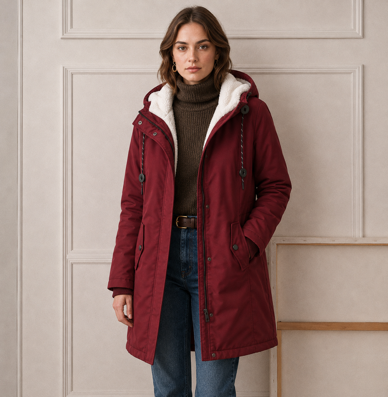 Everest | Cozy Hooded Cold Weather Coat