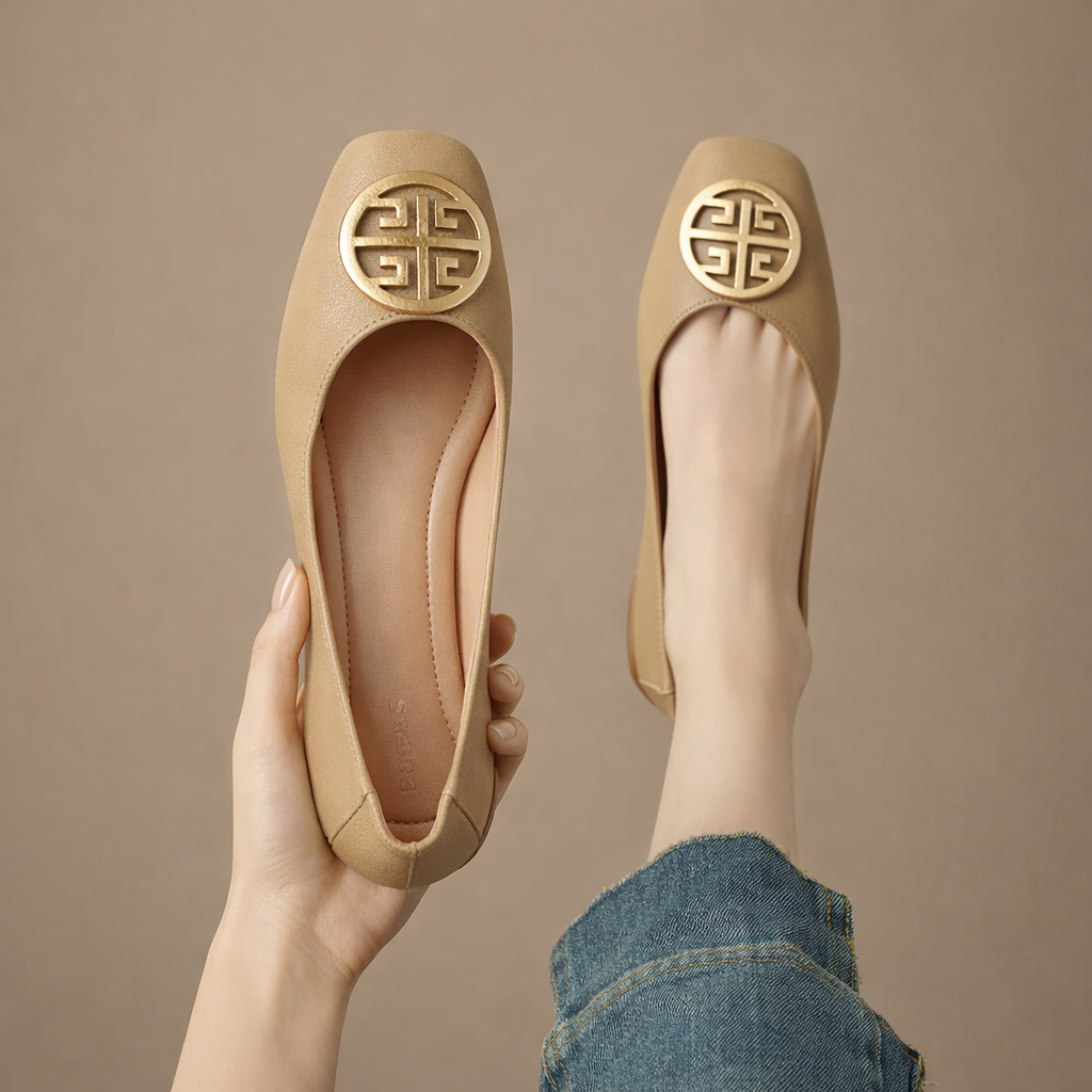 Orchard | Leather Flats