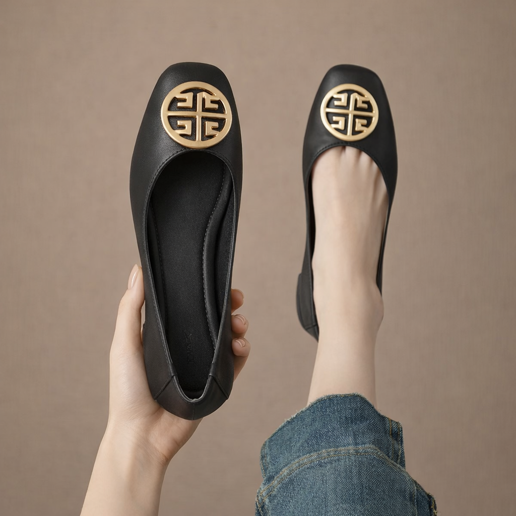 Orchard | Leather Flats