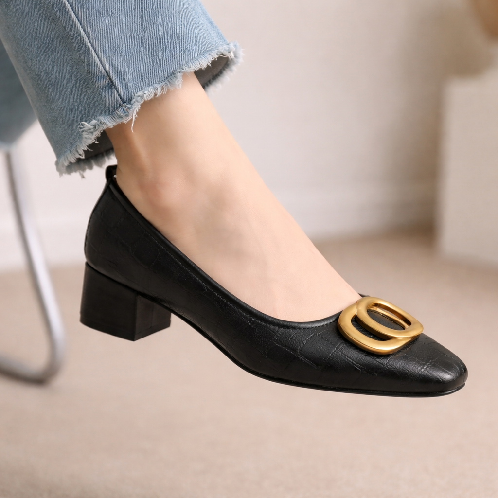 Pauline | Opium Crest Heels