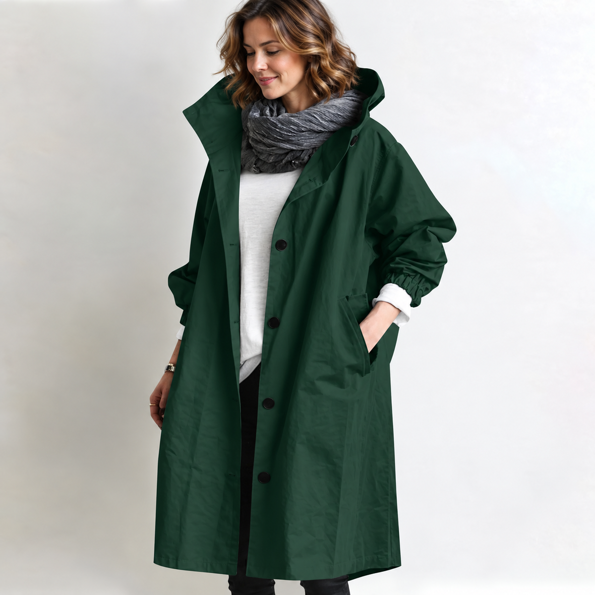 Marina | Hooded Longline Coat