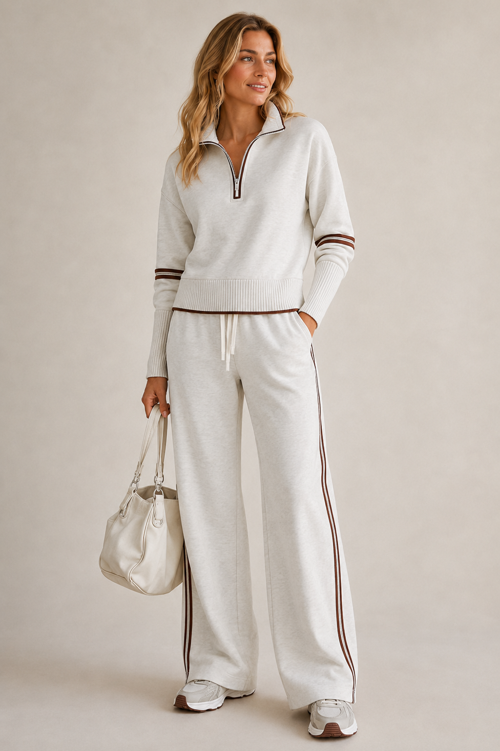 Maisie | Two-Piece Set Quarter Zip