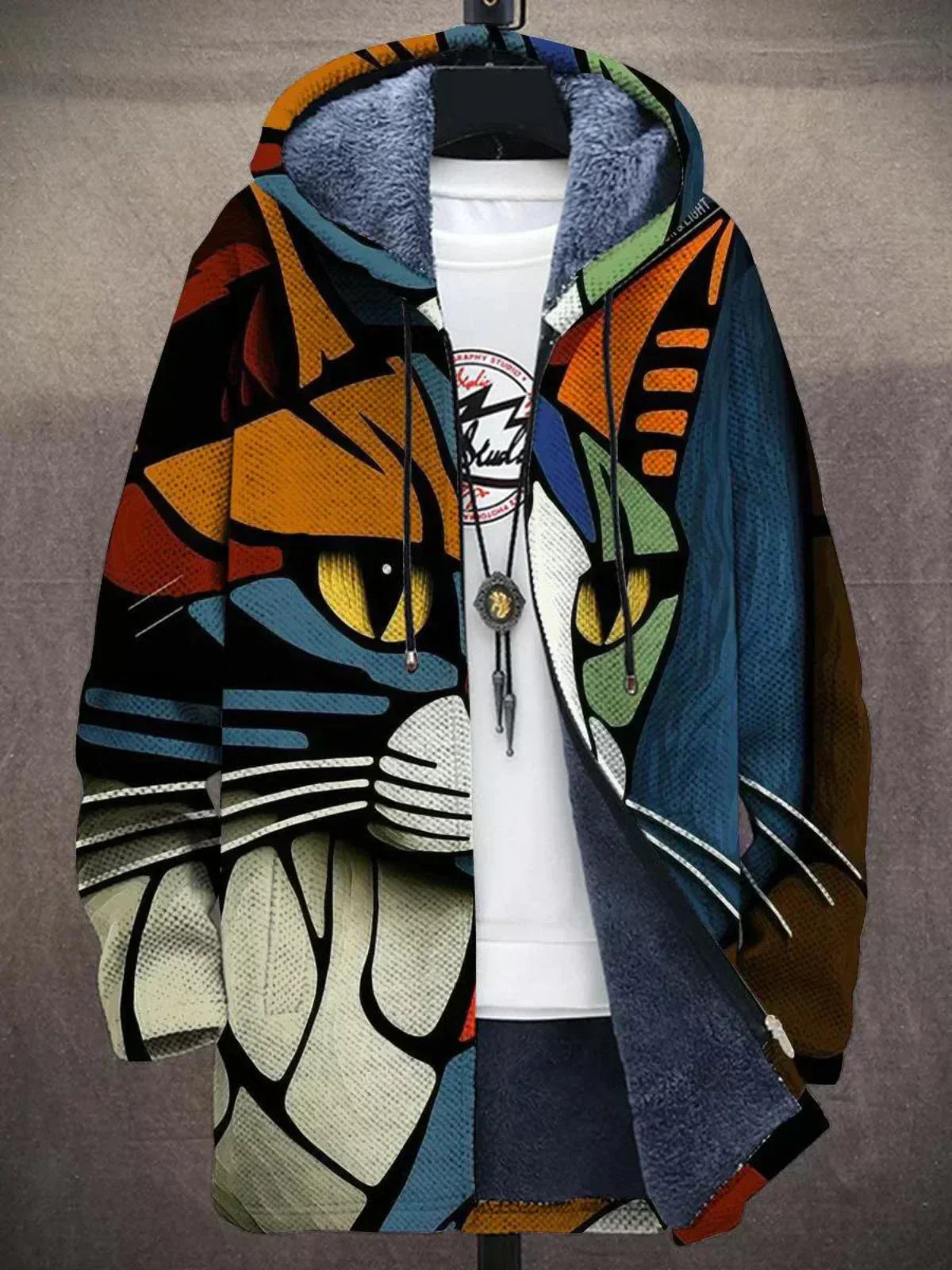 Ingrid | Luxe Art-Inspired Cardigan