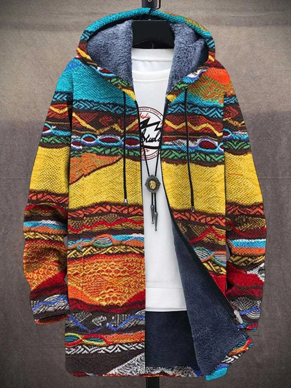 Ingrid | Luxe Art-Inspired Cardigan