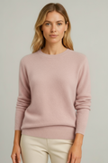 Freja | Classic Crewneck Cashmere Sweater
