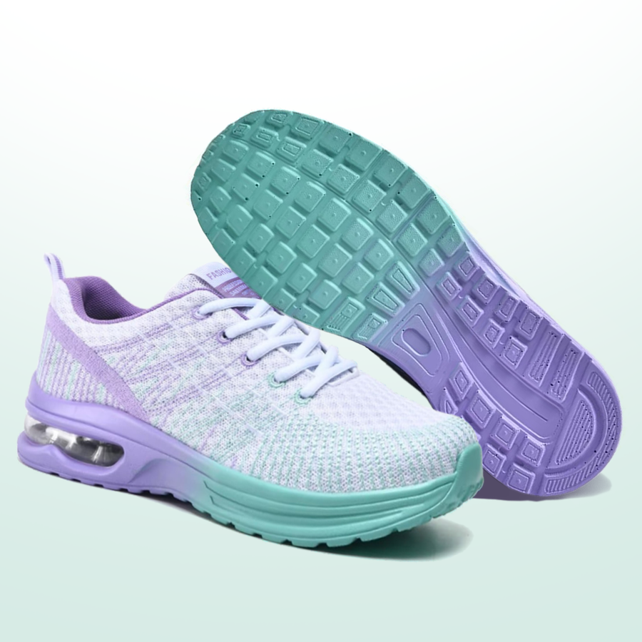 Chloe | Orthopedic Shoes in Violet & Turquoise