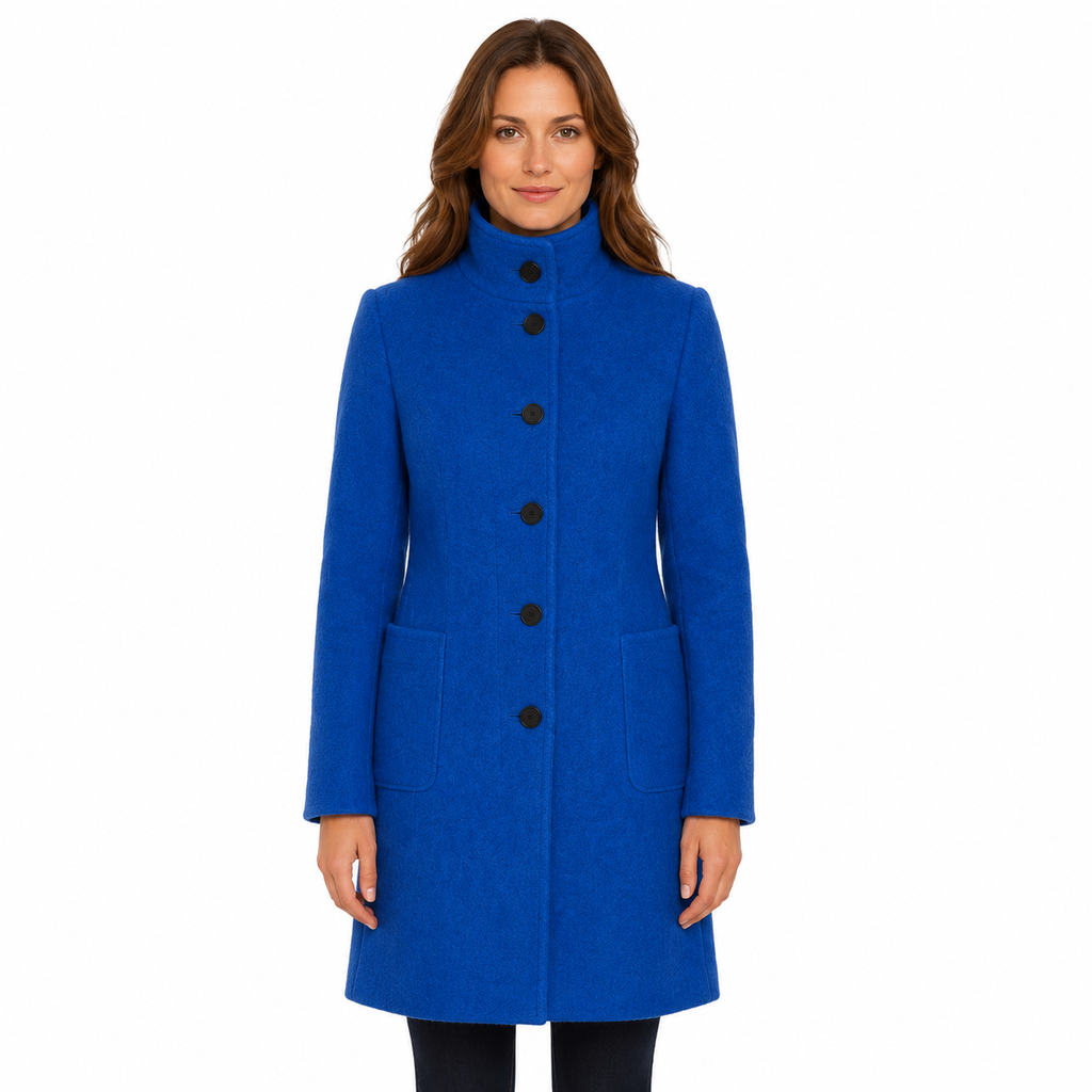 Veronica | Warm, Elegant Coat with a Cosy High Collar