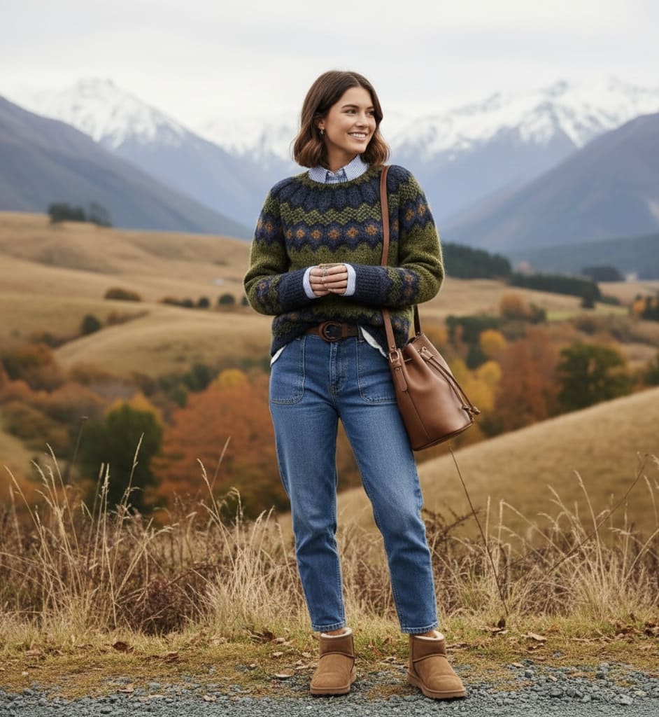 Jade | Nordic Heritage Knit Sweater